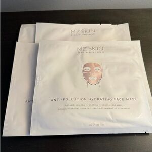 MZ Skin Anti Pollution Hydrating Face Mask 4 Masks
